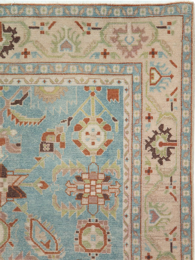 Vintage Persian Malayer Accent Rug (Pair: 1 of 2), No.28590 - Gsblank