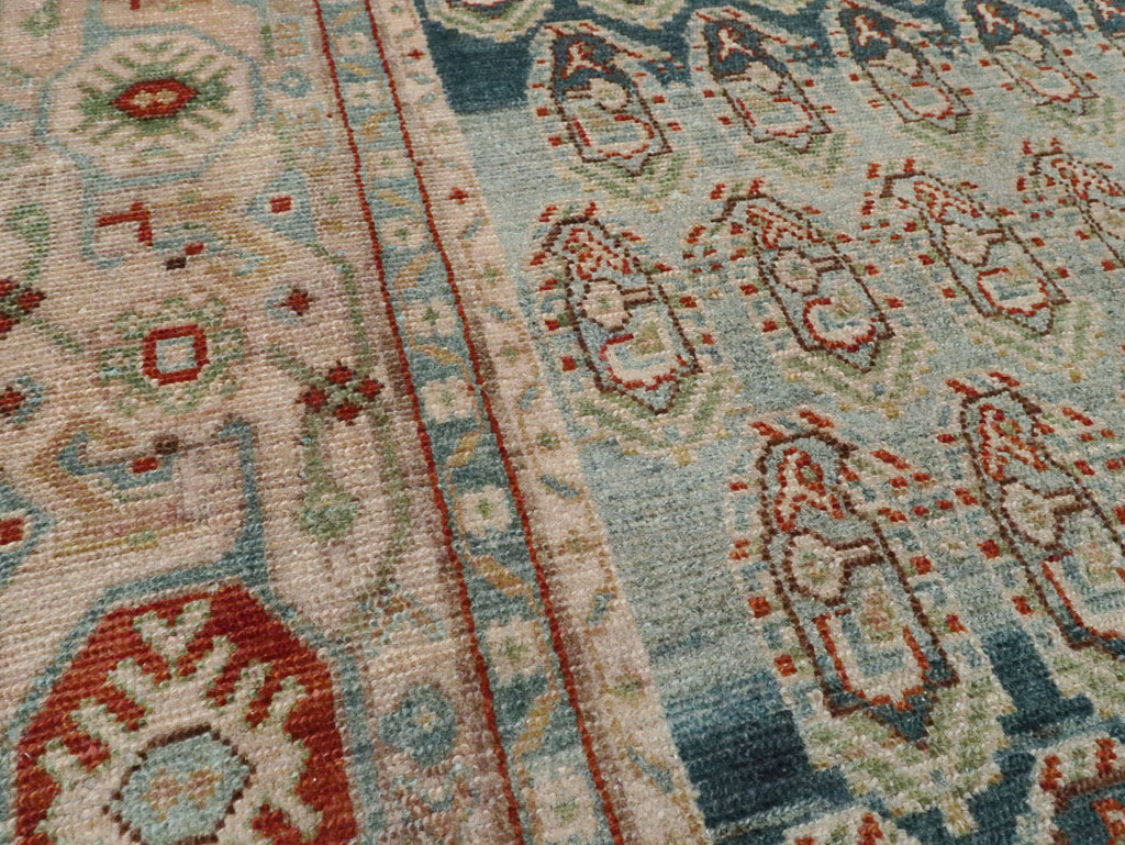 Vintage Persian Malayer Accent Rug, No.28598 - Gsblank