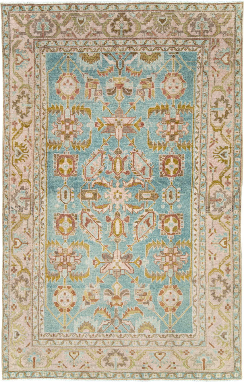 Vintage Persian Malayer Rug, No.28600 - Gsblank