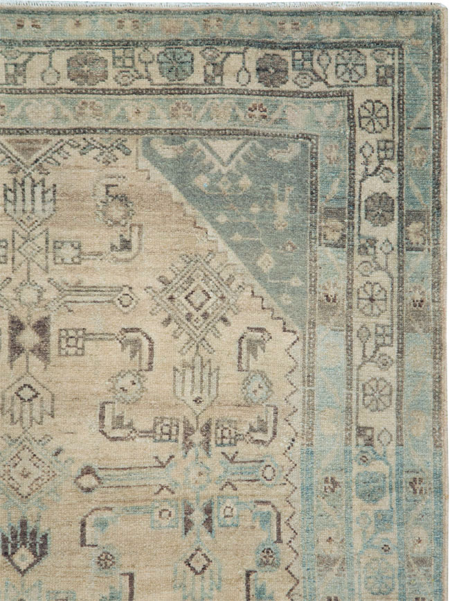 Vintage Persian Malayer Rug, No.28601 - Gsblank