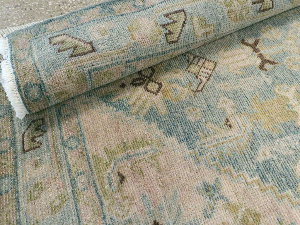 Vintage Persian Malayer Throw Rug, No.28602 - Gsblank