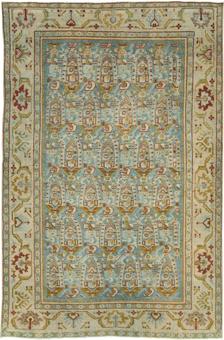 Vintage Persian Malayer Rug, No.28603 - Gsblank