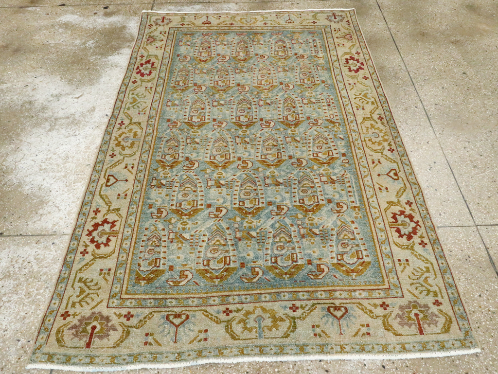 Vintage Persian Malayer Rug, No.28603 - Gsblank