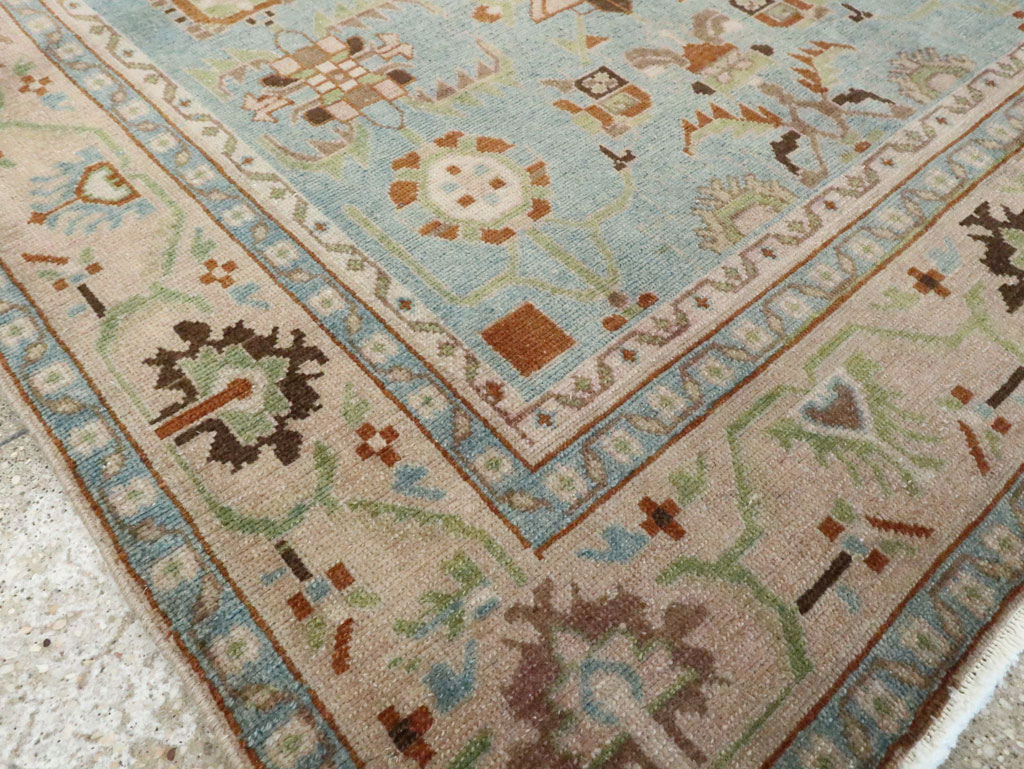 Vintage Persian Malayer Accent Rug (Pair: 2 of 2), No.28604 - Gsblank