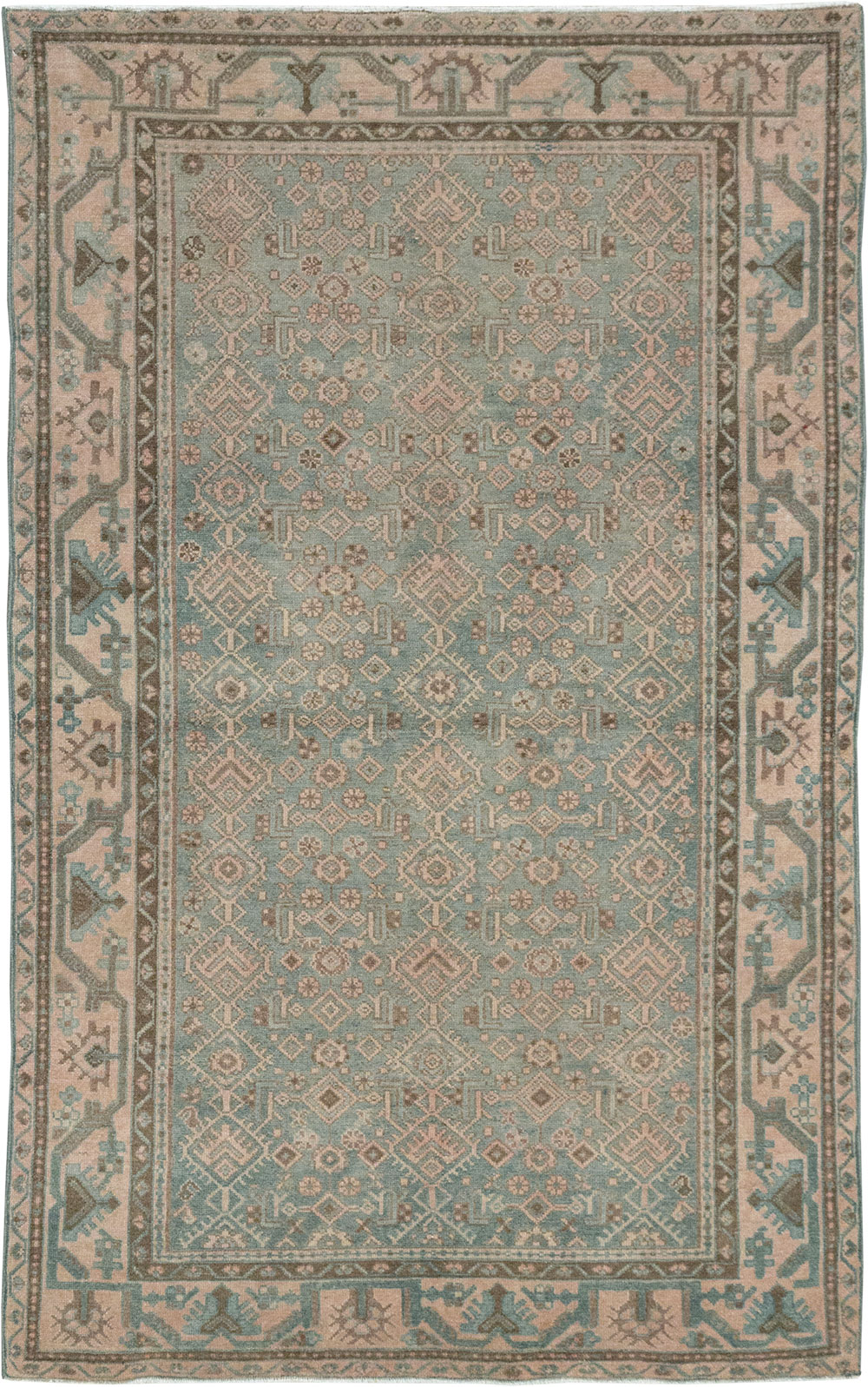 Vintage Persian Malayer Rug, No.28610 - Gsblank