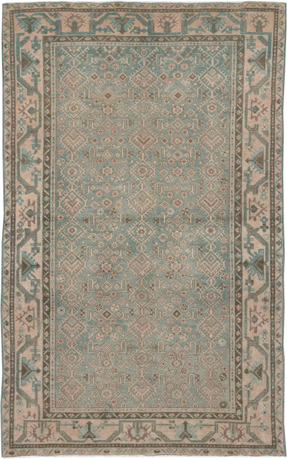 Vintage Persian Malayer Rug, No.28610 - Gsblank