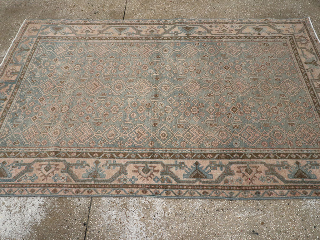 Vintage Persian Malayer Rug, No.28610 - Gsblank