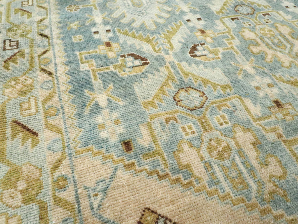 Vintage Persian Malayer Accent Rug, No.28613 - Gsblank