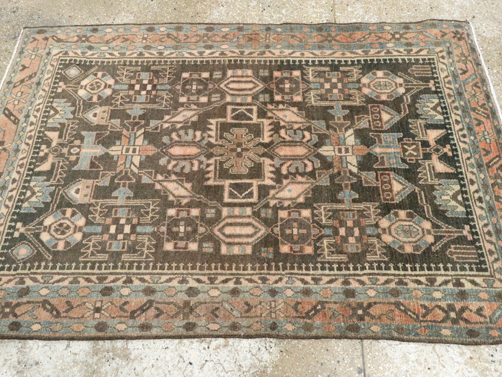 Vintage Persian Malayer Rug, No.28619 - Gsblank