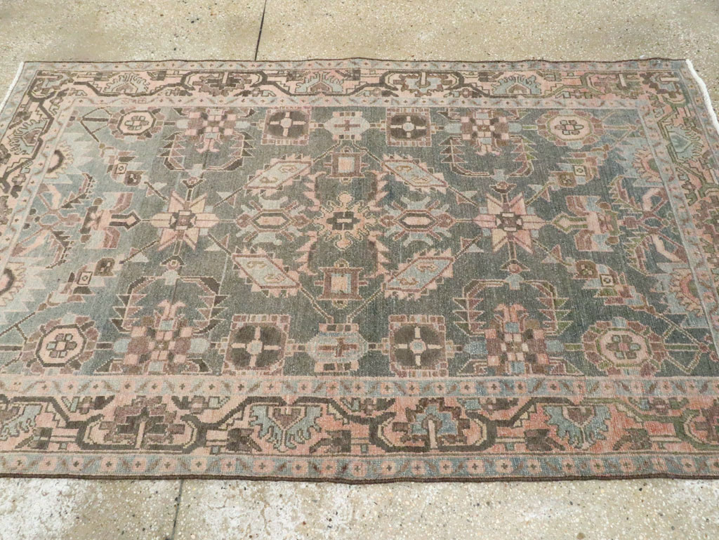 Vintage Persian Malayer Rug, No.28620 - Gsblank