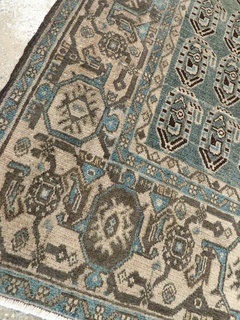 Vintage Persian Malayer Accent Rug, No.28621 - Gsblank