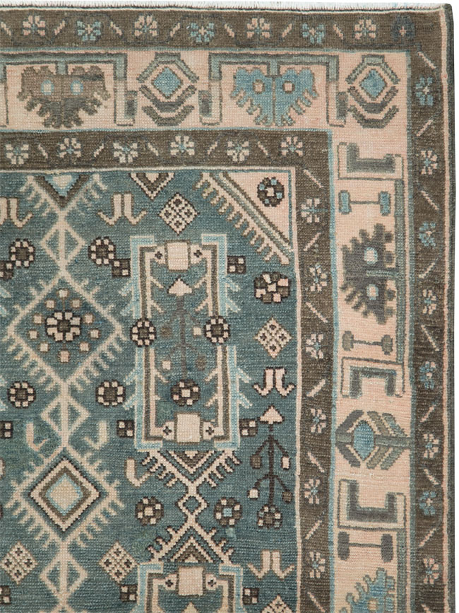 Vintage Persian Malayer Rug, No.28623 - Gsblank