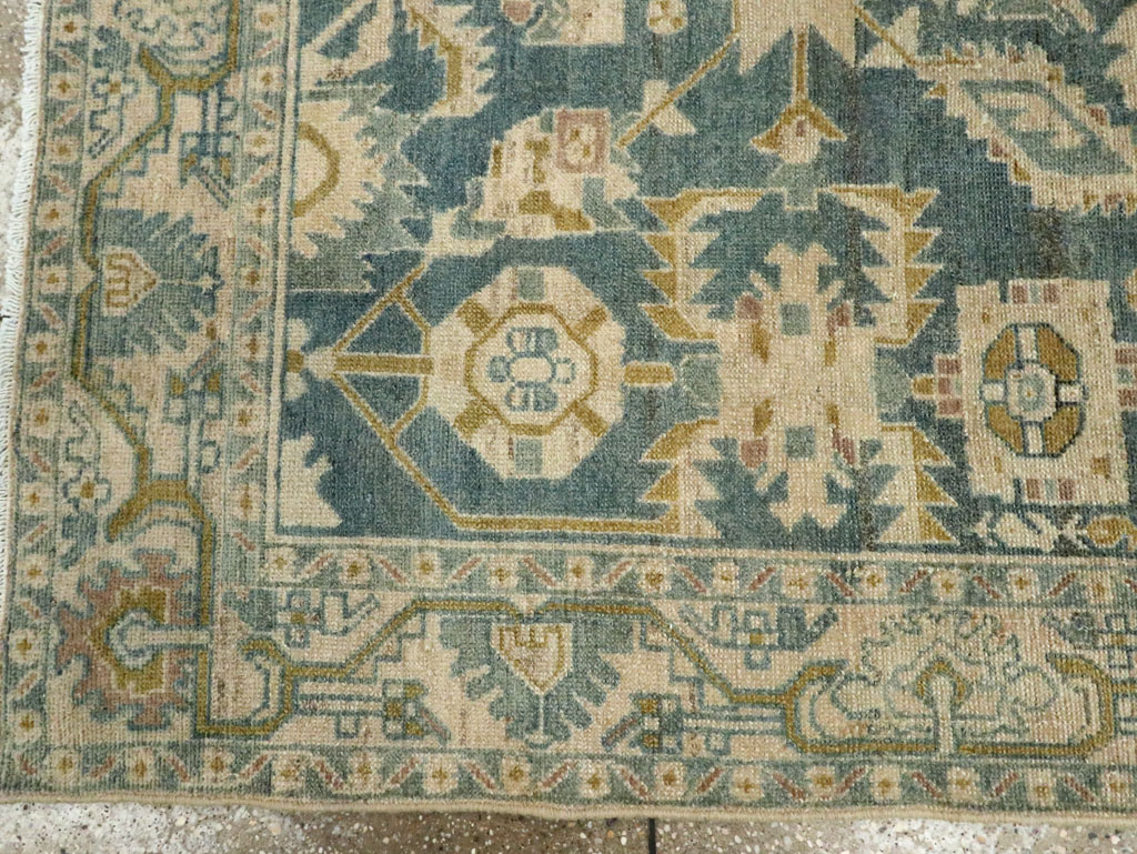 Vintage Persian Malayer Accent Rug, No.28630 - Gsblank