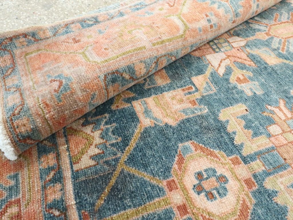 Vintage Persian Malayer Accent Rug, No.28631 - Gsblank