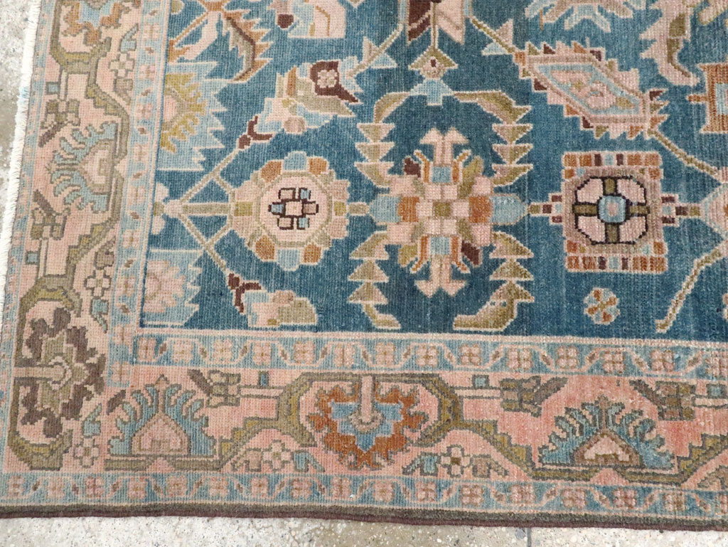 Vintage Persian Malayer Accent Rug, No.28634 - Gsblank