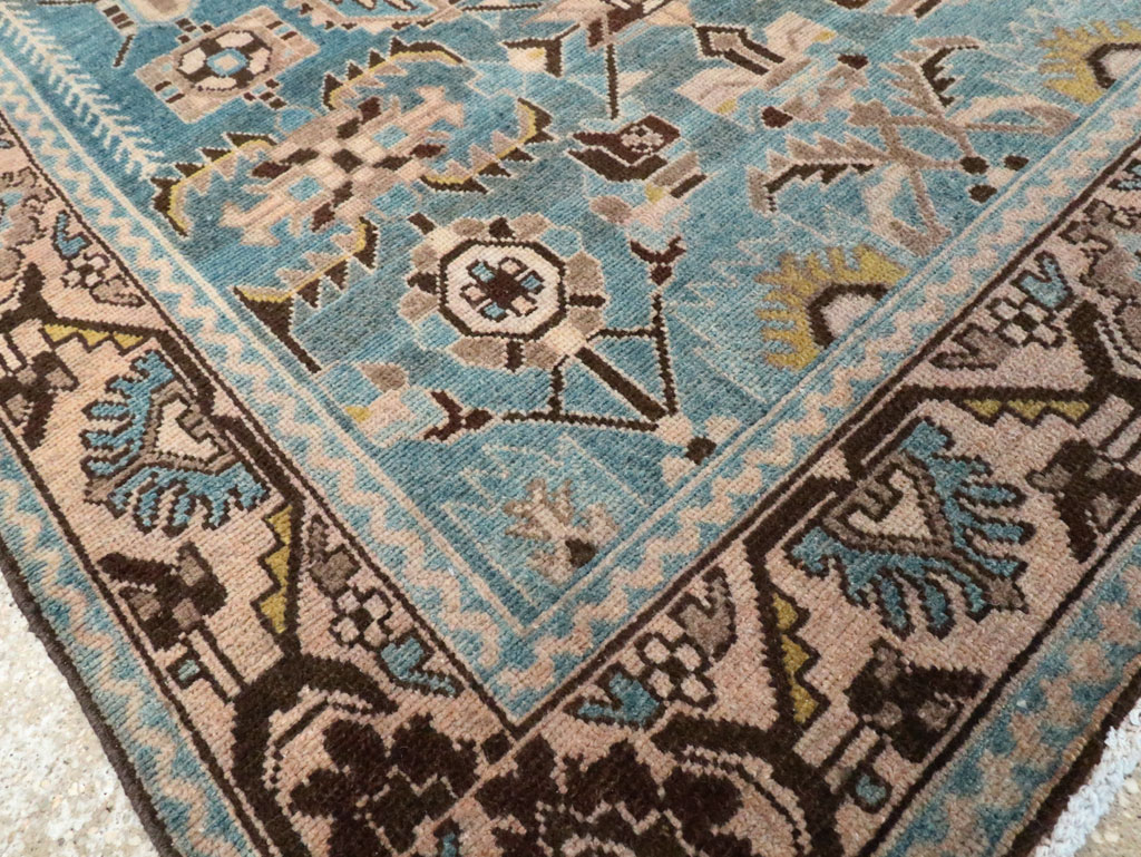 Vintage Persian Malayer Accent Rug, No.28635 - Gsblank