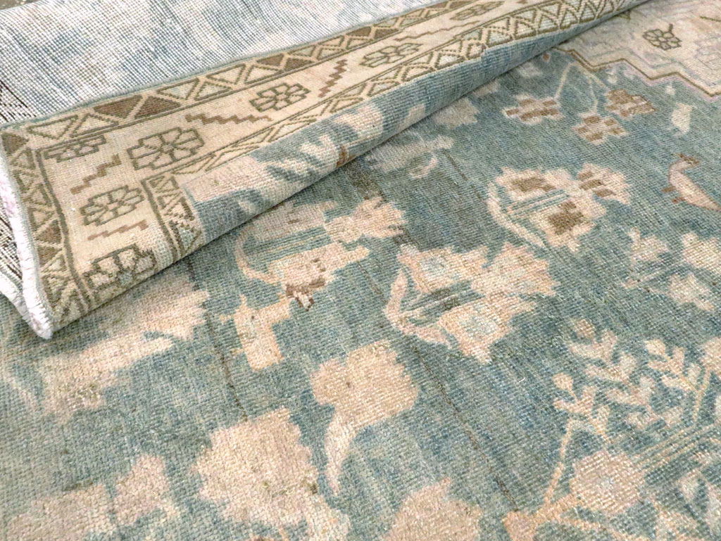 Vintage Persian Malayer Accent Rug, No.28644 - Gsblank