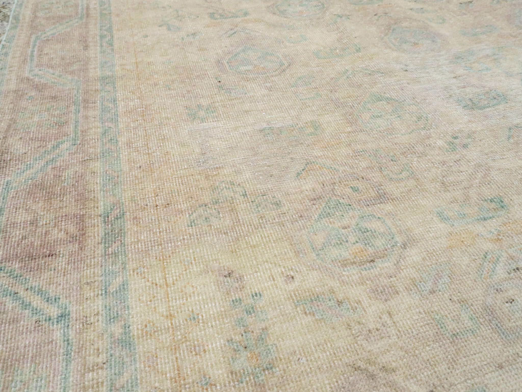 Vintage Persian Afshar Accent Rug, No.28647 - Gsblank