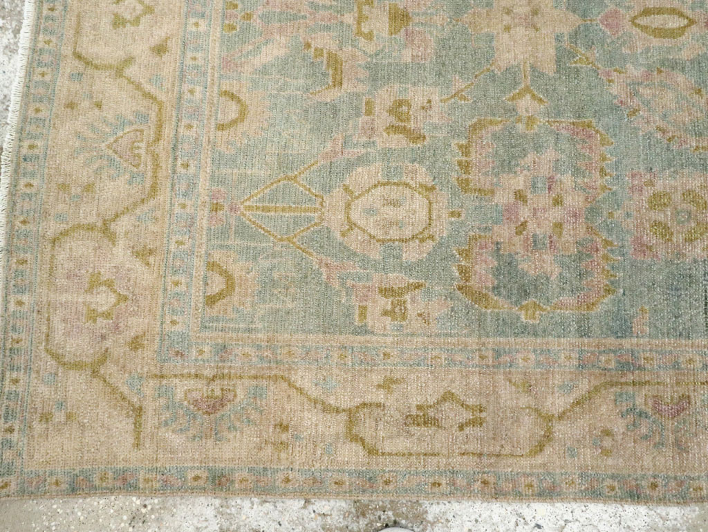 Vintage Persian Malayer Accent Rug, No.28651 - Gsblank