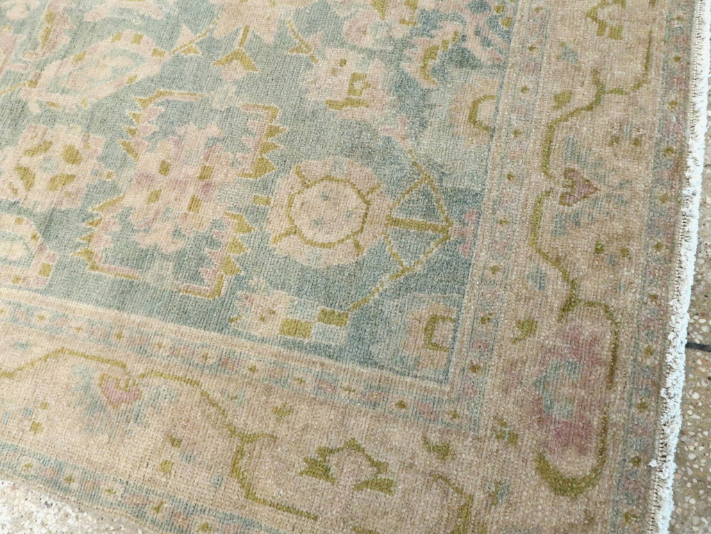 Vintage Persian Malayer Accent Rug, No.28651 - Gsblank