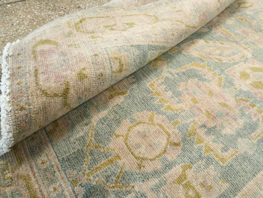 Vintage Persian Malayer Accent Rug, No.28651 - Gsblank