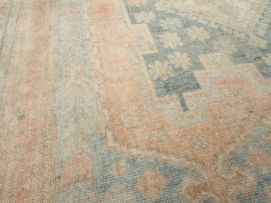 Vintage Persian Afshar Throw Rug, No.28654 - Gsblank