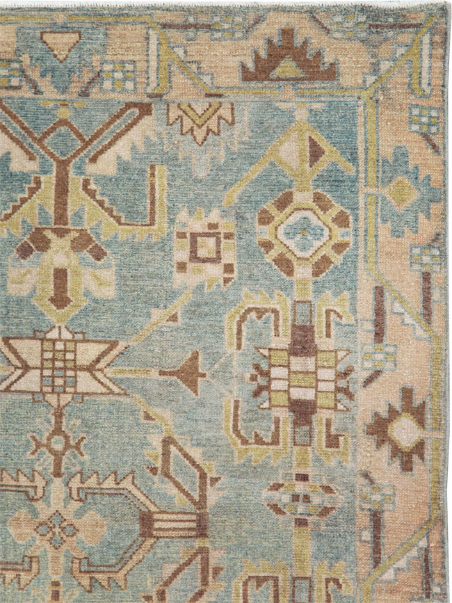 Vintage Persian Malayer Rug, No.28655 - Gsblank