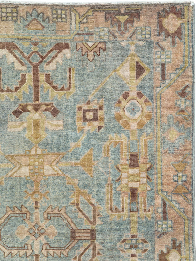 Vintage Persian Malayer Rug, No.28655 - Gsblank