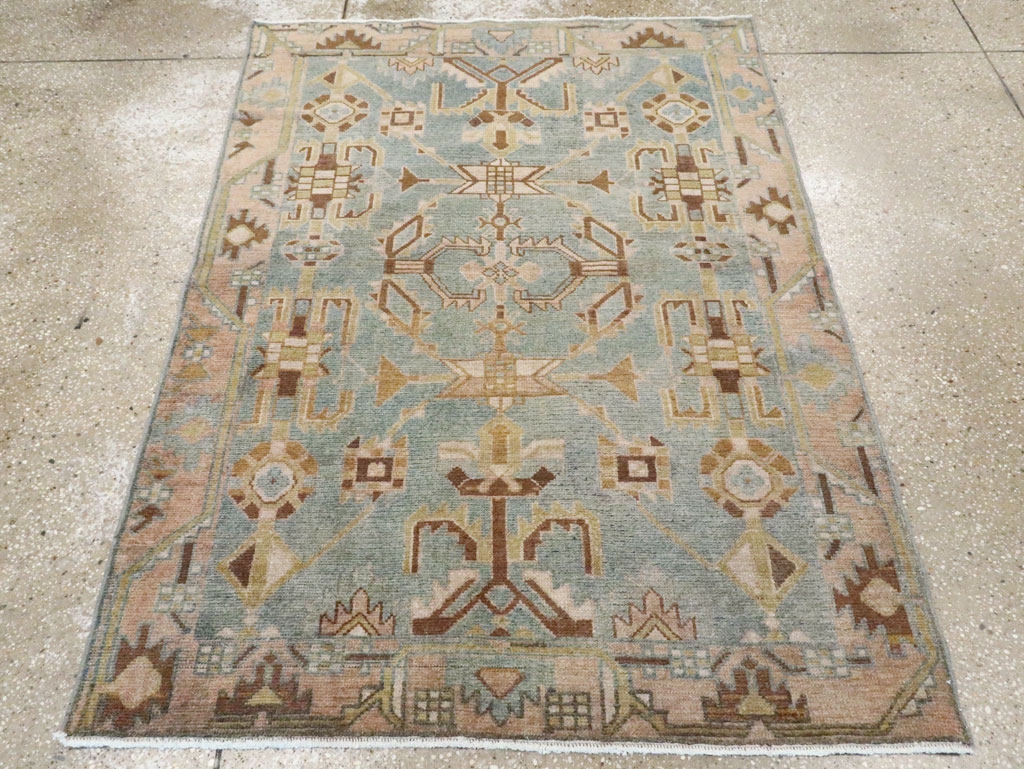 Vintage Persian Malayer Rug, No.28655 - Gsblank