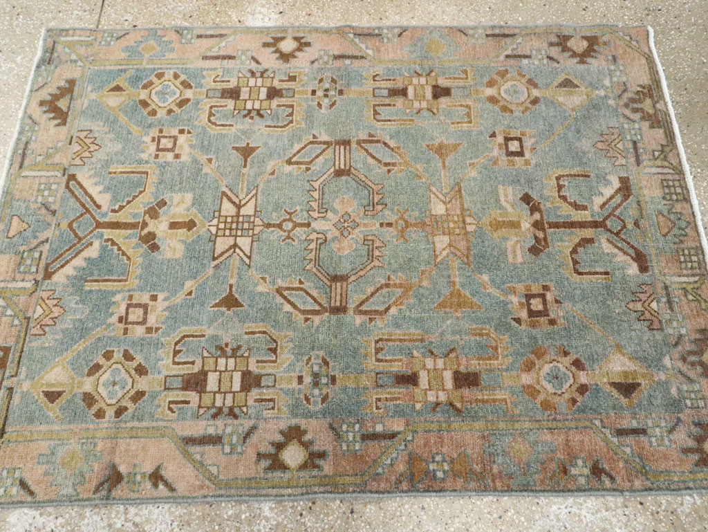 Vintage Persian Malayer Rug, No.28655 - Gsblank