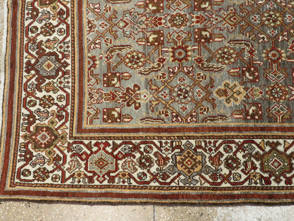 Vintage Persian Malayer Carpet, No.28667 - Gsblank