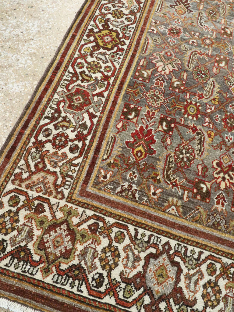 Vintage Persian Malayer Carpet, No.28667 - Gsblank