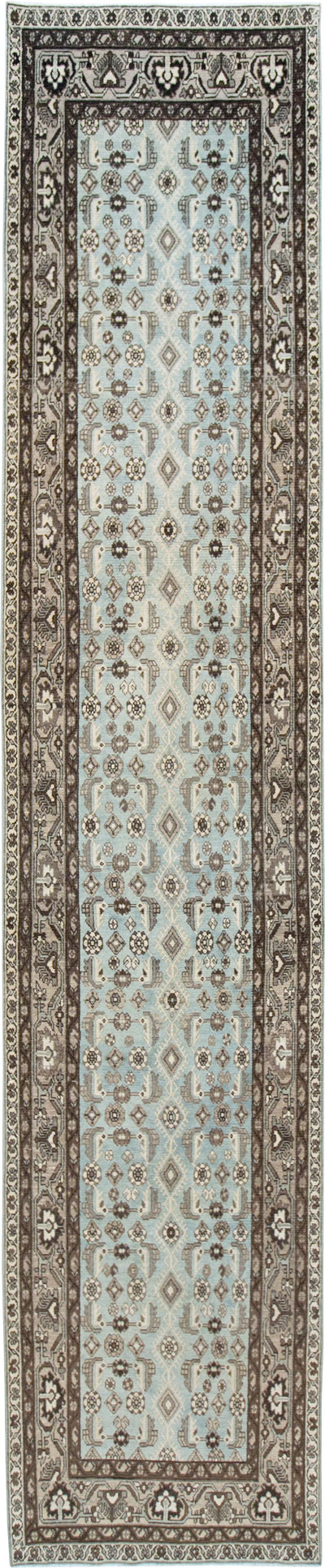 Vintage Persian Malayer Long Runner (Pair: 1 of 2), No.28669 - Gsblank