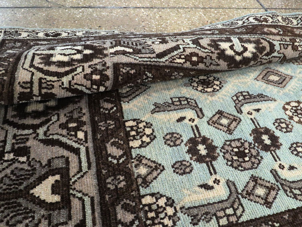 Vintage Persian Malayer Long Runner (Pair: 1 of 2), No.28669 - Gsblank