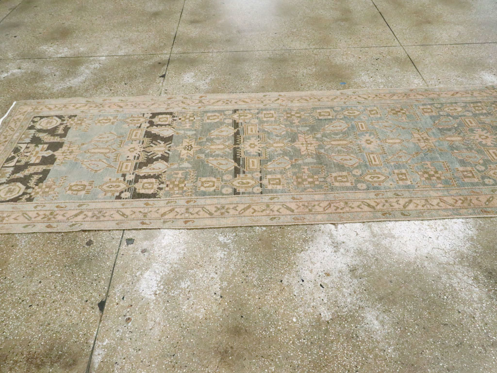 Vintage Persian Malayer Long Runner, No.28670 - Gsblank