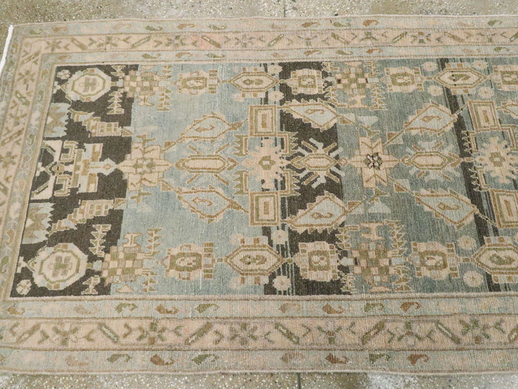 Vintage Persian Malayer Long Runner, No.28670 - Gsblank