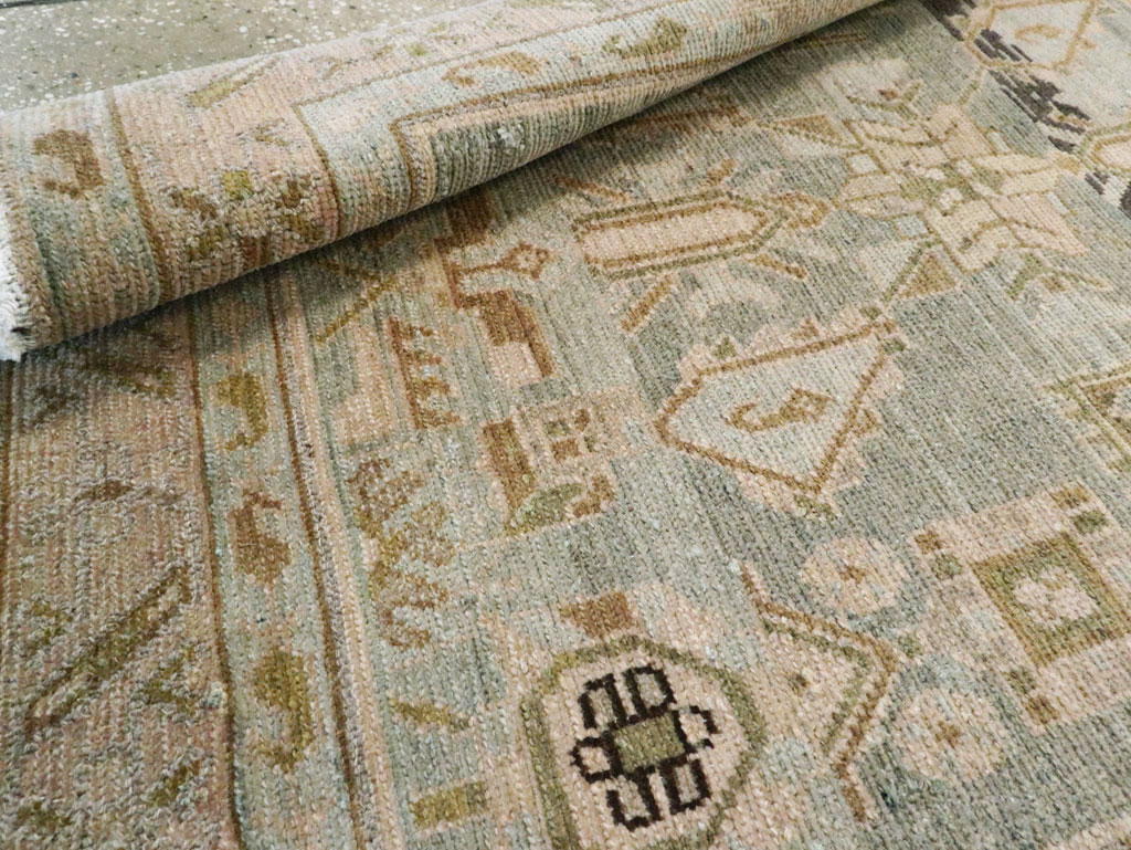 Vintage Persian Malayer Long Runner, No.28670 - Gsblank