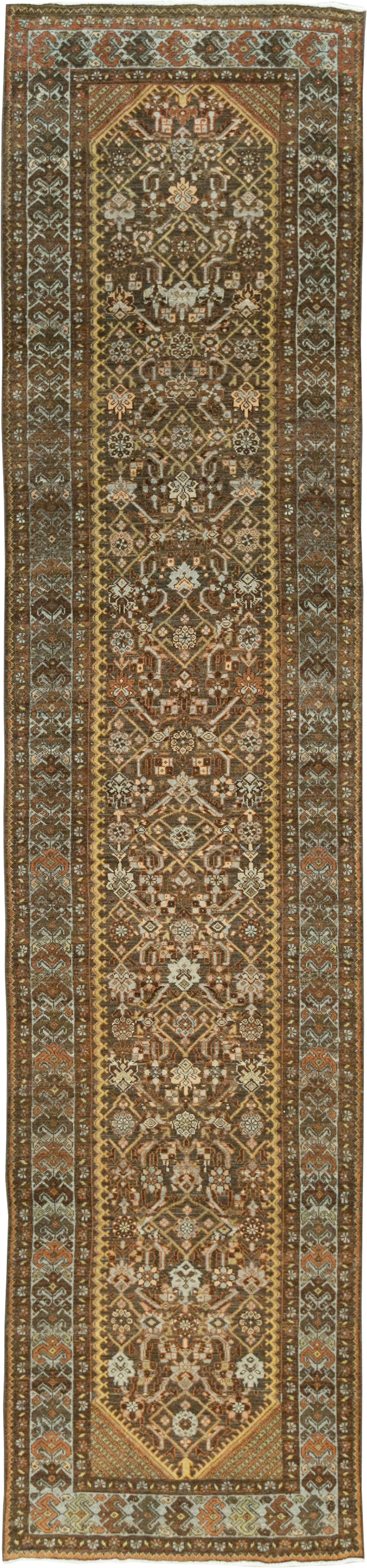 Antique Persian Malayer Runner, No.28671 - Gsblank