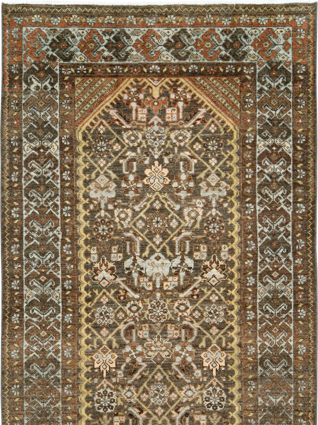Antique Persian Malayer Runner, No.28671 - Gsblank