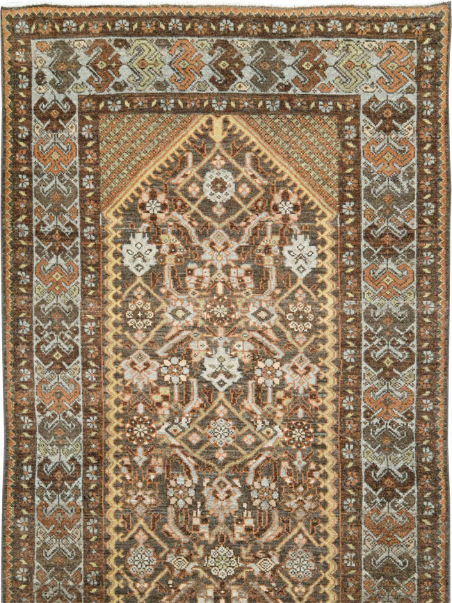 Antique Persian Malayer Runner, No.28671 - Gsblank