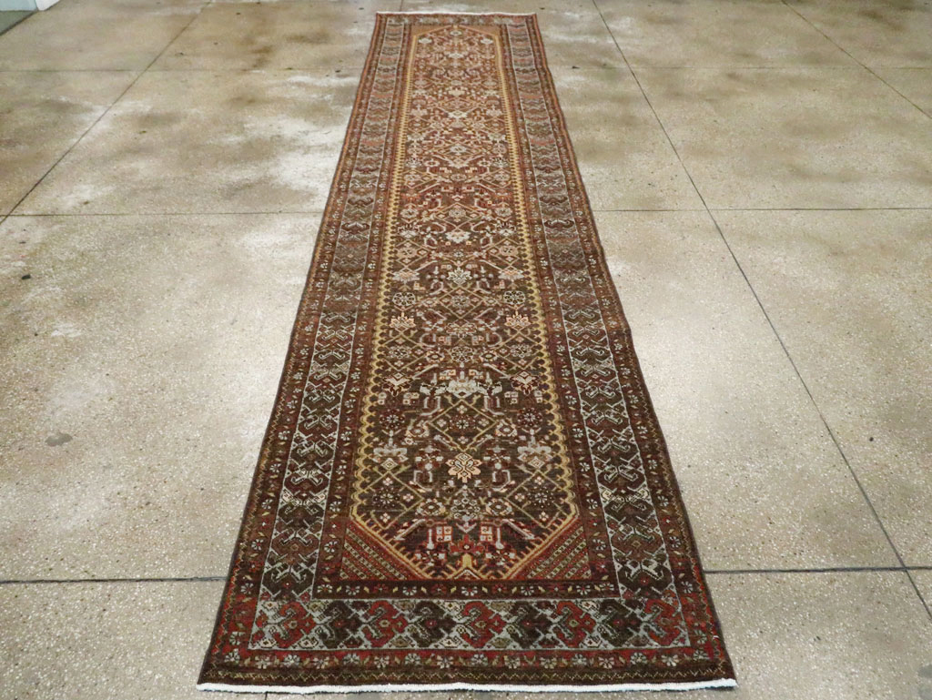 Antique Persian Malayer Runner, No.28671 - Gsblank