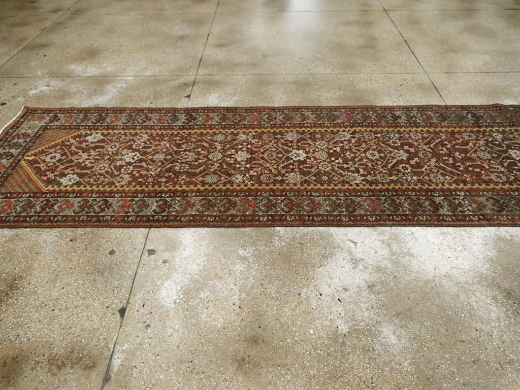 Antique Persian Malayer Runner, No.28671 - Gsblank