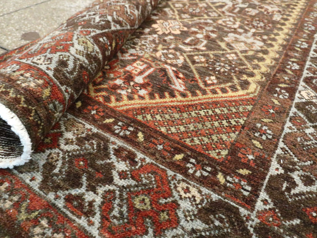 Antique Persian Malayer Runner, No.28671 - Gsblank