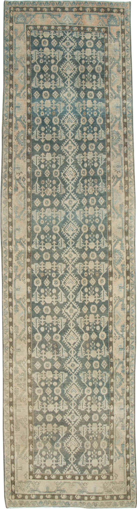 Vintage Persian Malayer Runner, No.28673 - Gsblank