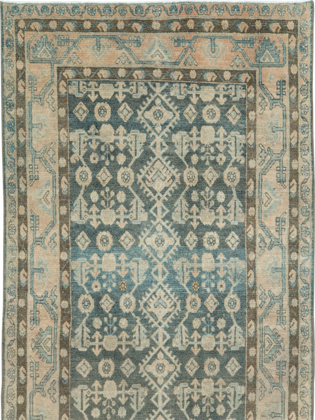 Vintage Persian Malayer Runner, No.28673 - Gsblank