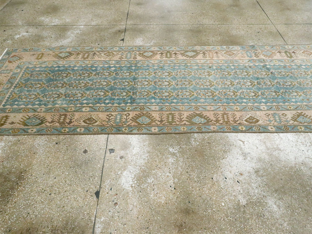 Vintage Persian Malayer Long Runner, No.28674 - Gsblank