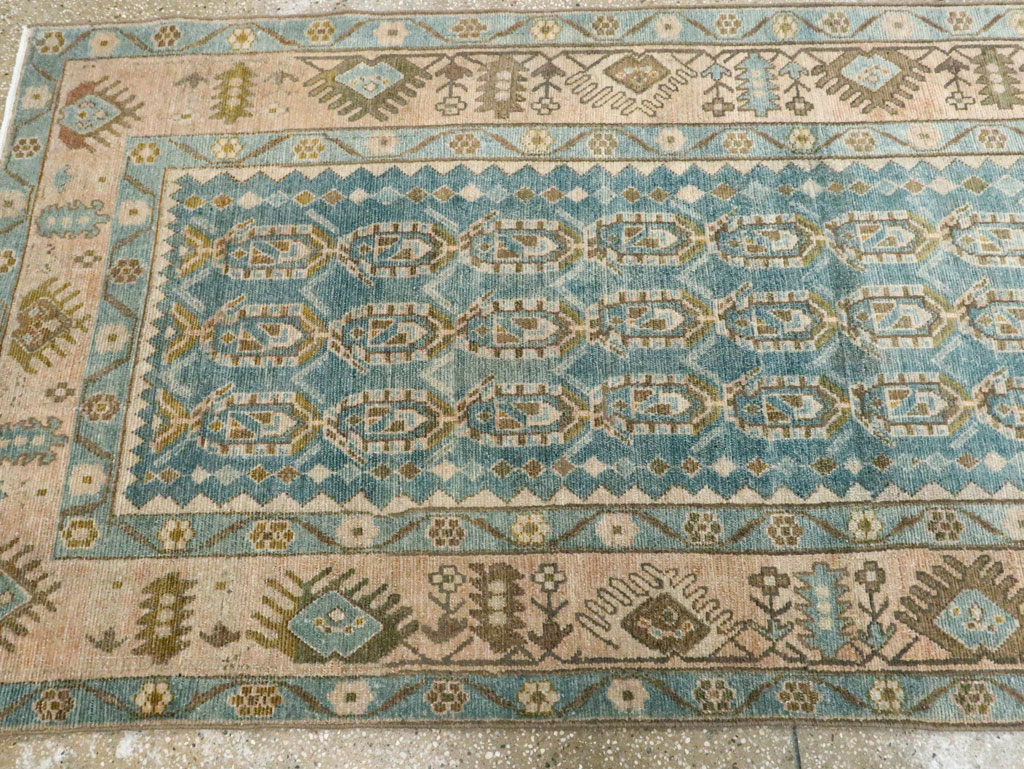 Vintage Persian Malayer Long Runner, No.28674 - Gsblank