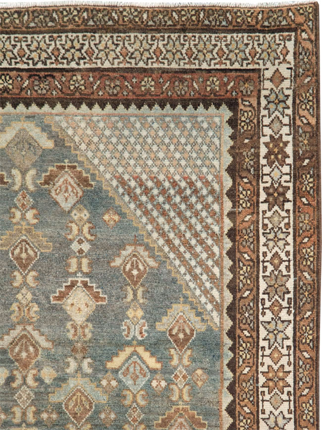 Antique Persian Malayer Runner, No.28677 - Gsblank