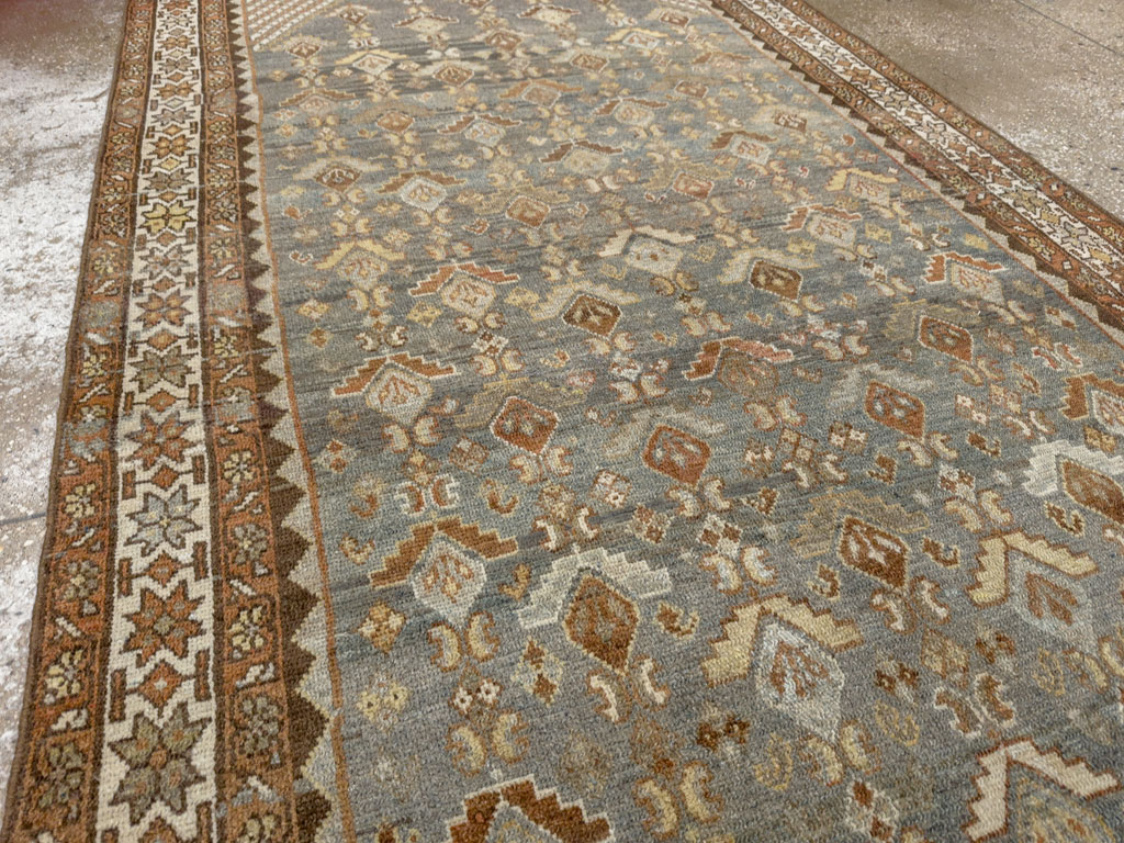 Antique Persian Malayer Runner, No.28677 - Gsblank