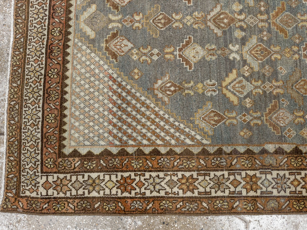 Antique Persian Malayer Runner, No.28677 - Gsblank